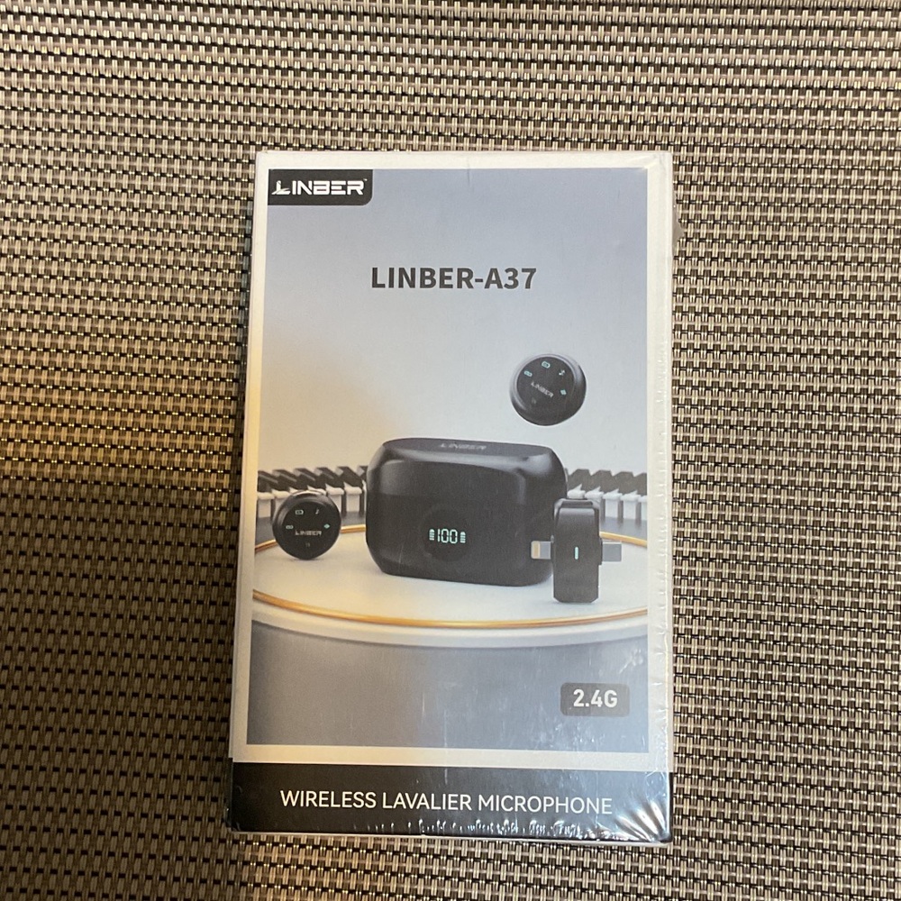 LINBER-A37 Wireless Lavalier Microphone